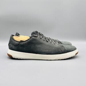 Cole Haan Shoes Mens 11 Gray Nubuck Grand OS Low Top Casual Lace Up Sneakers